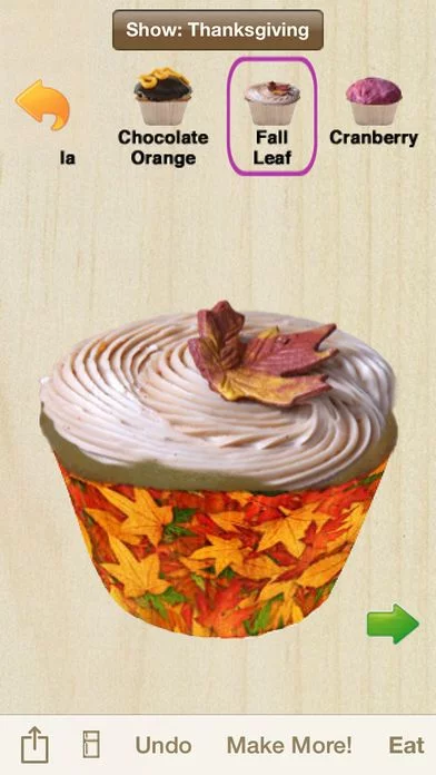Изображение игры: Cupcakes! Holiday Edition