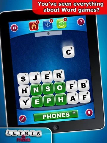Изображение игры: Letris & Friends: Word puzzle game