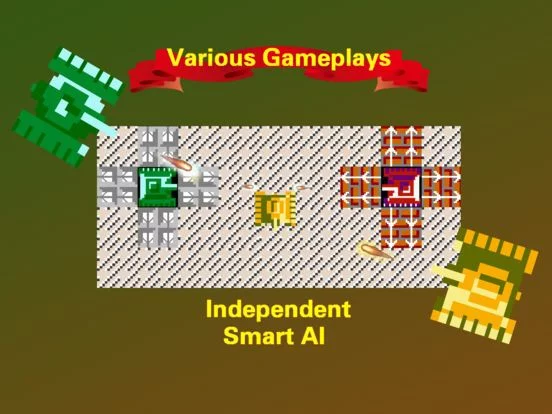 Изображение игры: Pixels TankCraft