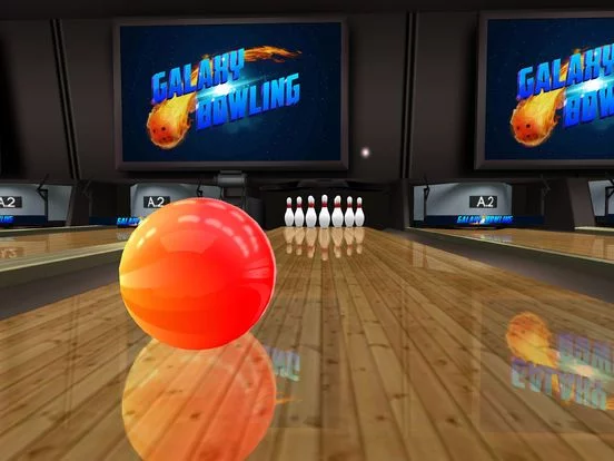 Изображение игры: Galaxy Bowling HD