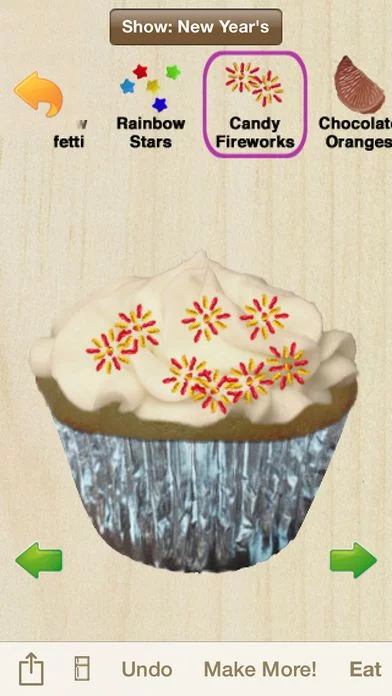 Изображение игры: Cupcakes! Holiday Edition