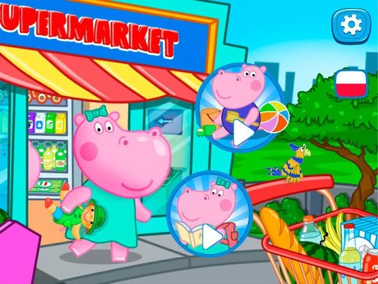 Изображение игры: Supermarket game: Shopping