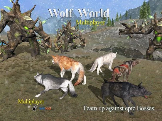 Изображение игры: Wolf World Multiplayer