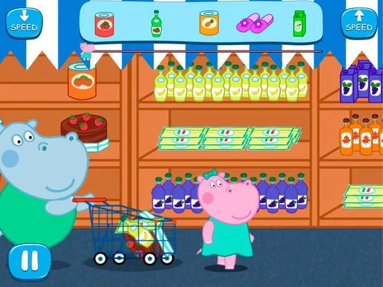 Изображение игры: Supermarket game: Shopping