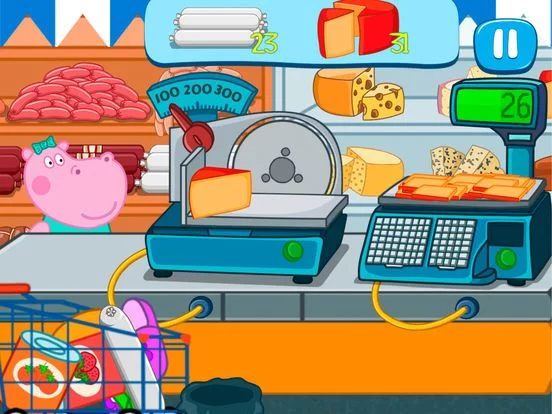 Изображение игры: Supermarket game: Shopping