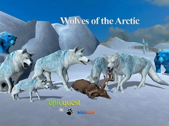 Изображение игры: Wolves of the Arctic