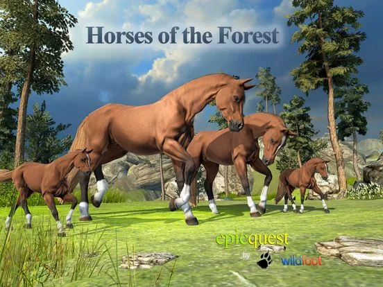 Изображение игры: Horses of the Forest