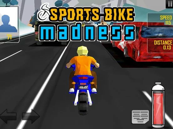 Изображение игры: Sports Bike Madness