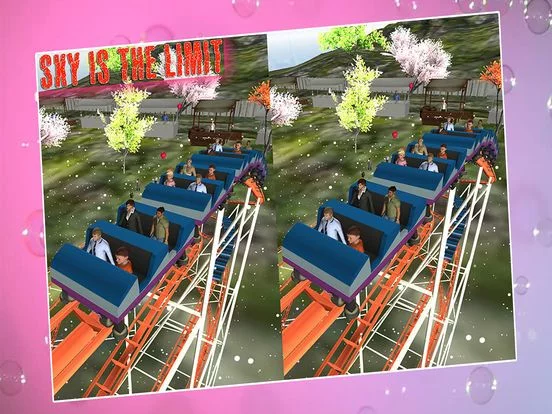 Изображение игры: VR - HillSide Tourist Roller Coaster