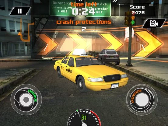 Изображение игры: 3D Taxi Racing NYC - Real Crazy City Car Driving Simulator Game FREE Version