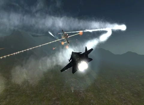 Изображение игры: RapidCaster - Fighter Jet Simulator