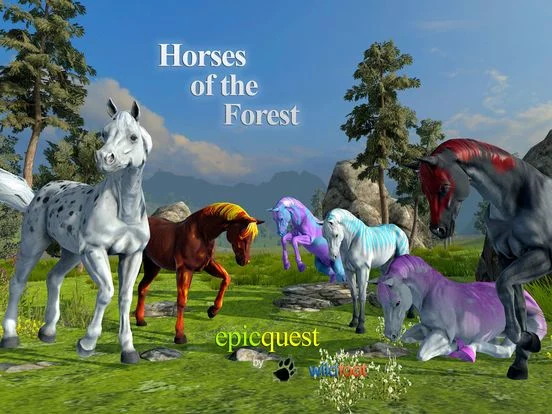 Изображение игры: Horses of the Forest