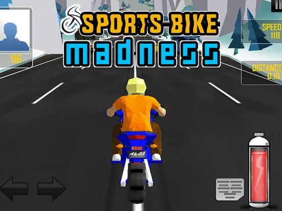 Изображение игры: Sports Bike Madness