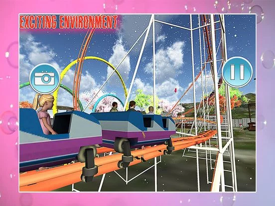 Изображение игры: VR - HillSide Tourist Roller Coaster