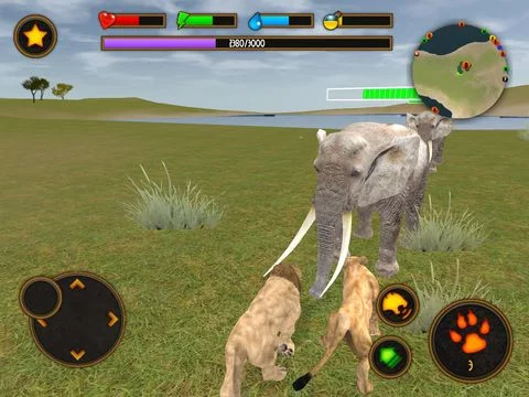 Изображение игры: Clan of Lions