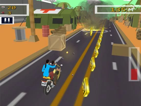 Изображение игры: Bike Rider Highway Shooting