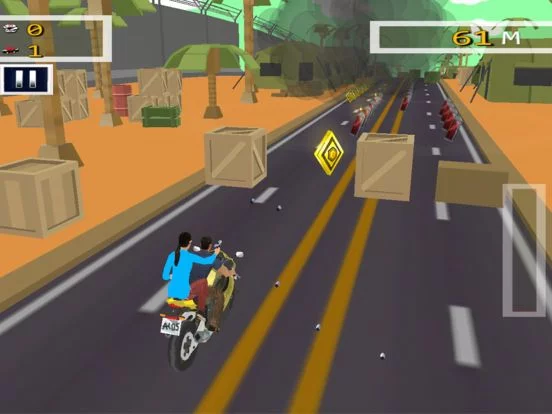 Изображение игры: Bike Rider Highway Shooting