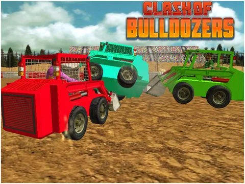 Изображение игры: Clash Of Bulldozers