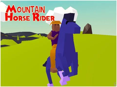 Изображение игры: Mountain Horse Ride ( 3D Game)