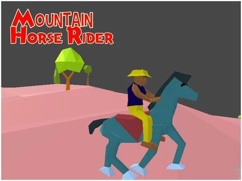Изображение игры: Mountain Horse Ride ( 3D Game)