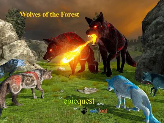 Изображение игры: Wolves of the Forest