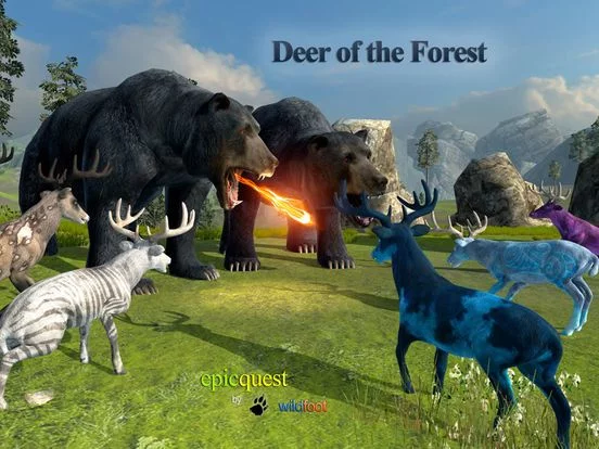 Изображение игры: Deer of the Forest