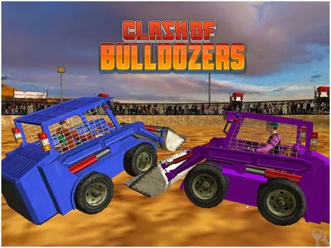 Изображение игры: Clash Of Bulldozers