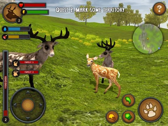Изображение игры: Deer of the Forest