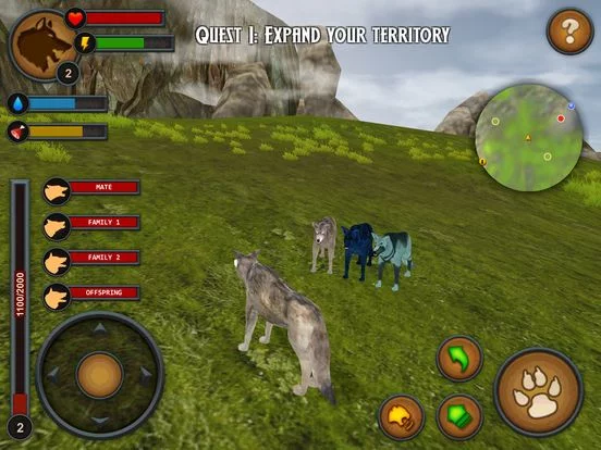 Изображение игры: Wolves of the Forest