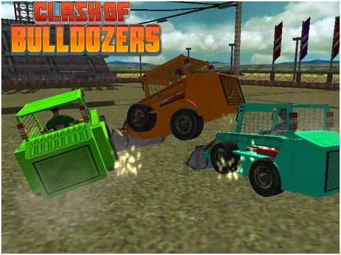 Изображение игры: Clash Of Bulldozers