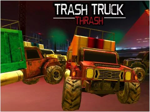 Изображение игры: Trash Truck Thrash