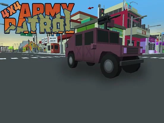 Изображение игры: 4x4 Army Patrol