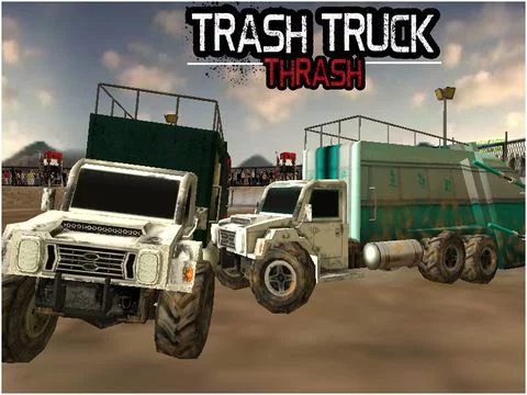 Изображение игры: Trash Truck Thrash