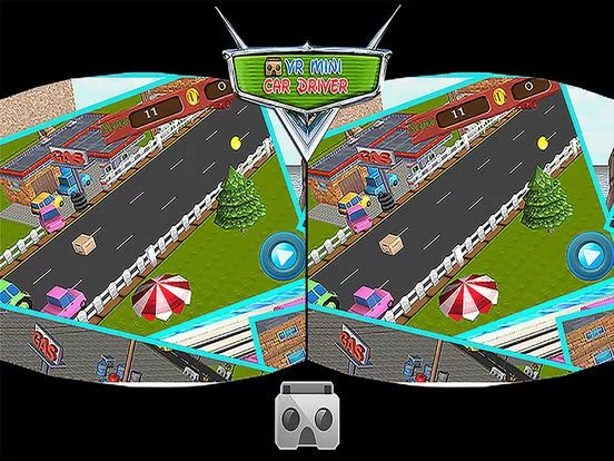 Изображение игры: VR Mini Car Driver