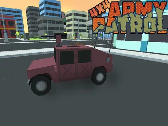 Изображение игры: 4x4 Army Patrol