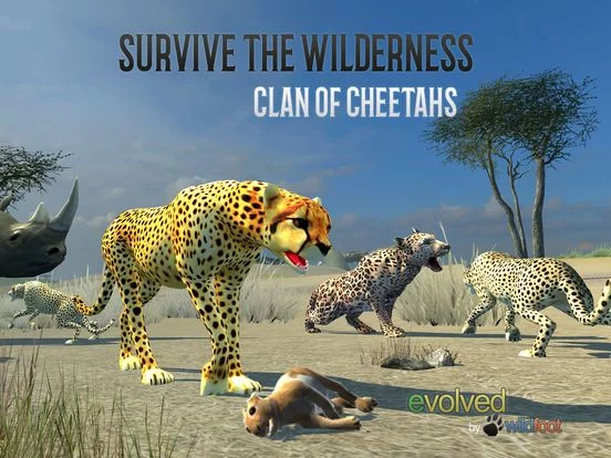 Изображение игры: Clan Of Cheetahs