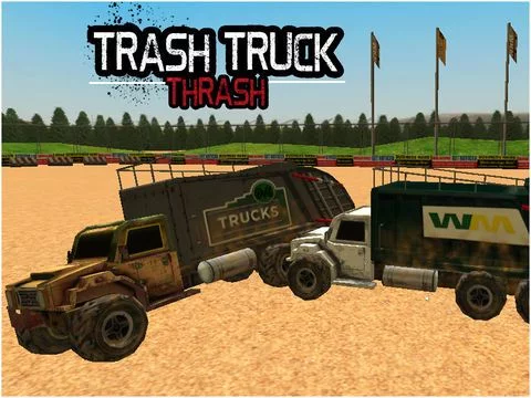 Изображение игры: Trash Truck Thrash