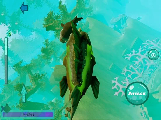 Изображение игры: FEED AND BATTLE: GROW FISH