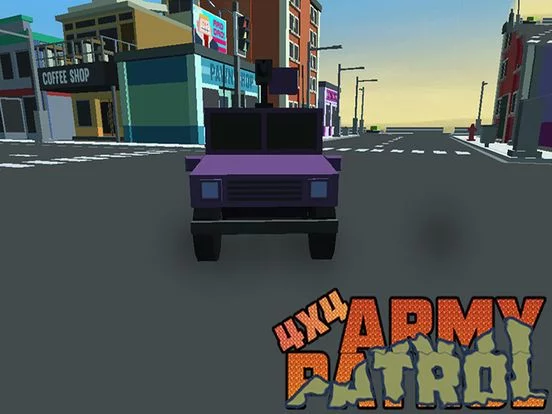 Изображение игры: 4x4 Army Patrol