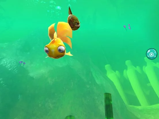 Изображение игры: FEED AND BATTLE: GROW FISH