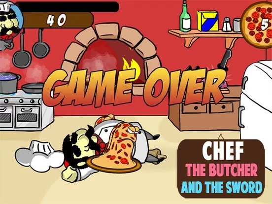 Изображение игры: Chef the butcher and the Sword