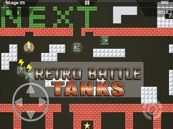 Изображение игры: Retro Battle Tanks