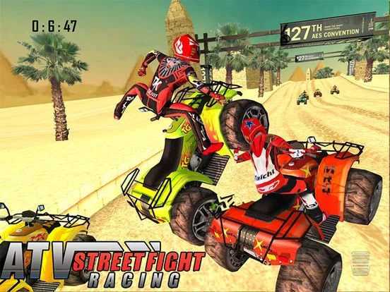Изображение игры: ATV STREET FIGHT RACING