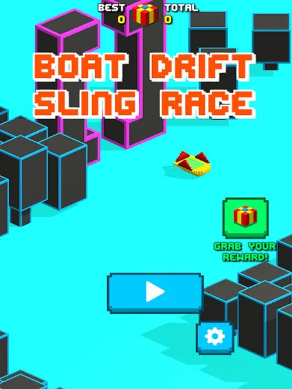 Изображение игры: Boat Drift Sling Race