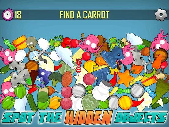 Изображение игры: Spot The Hidden Objects - Free Kids Puzzle Games