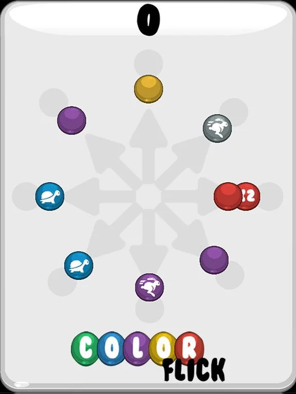 Изображение игры: Color Flick - Free Puzzle Game