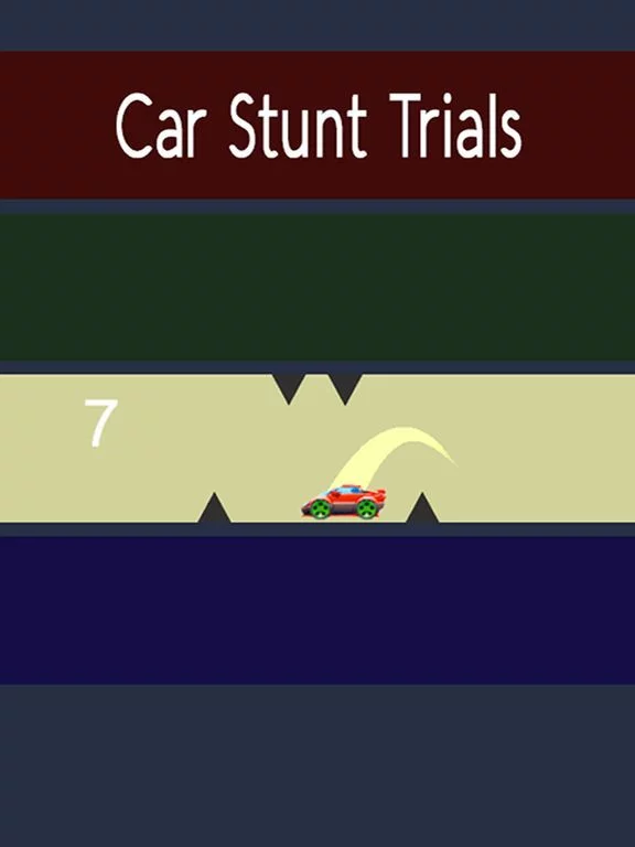 Изображение игры: Car Stunt Race Trails