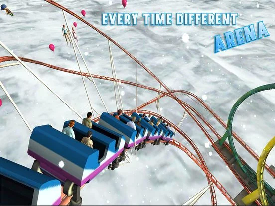 Изображение игры: Tourist Roller Coaster Simulation