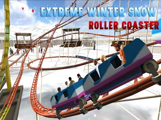 Изображение игры: Tourist Roller Coaster Simulation
