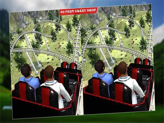 Изображение игры: VR - Mountain Tourist Roller Coaster